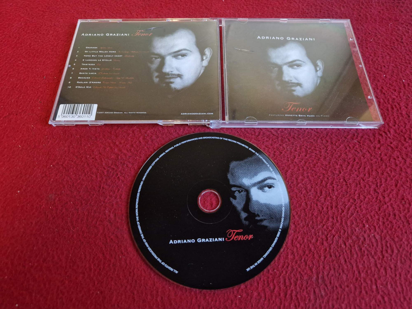 ADRIANO GRAZIANI TENOR CD