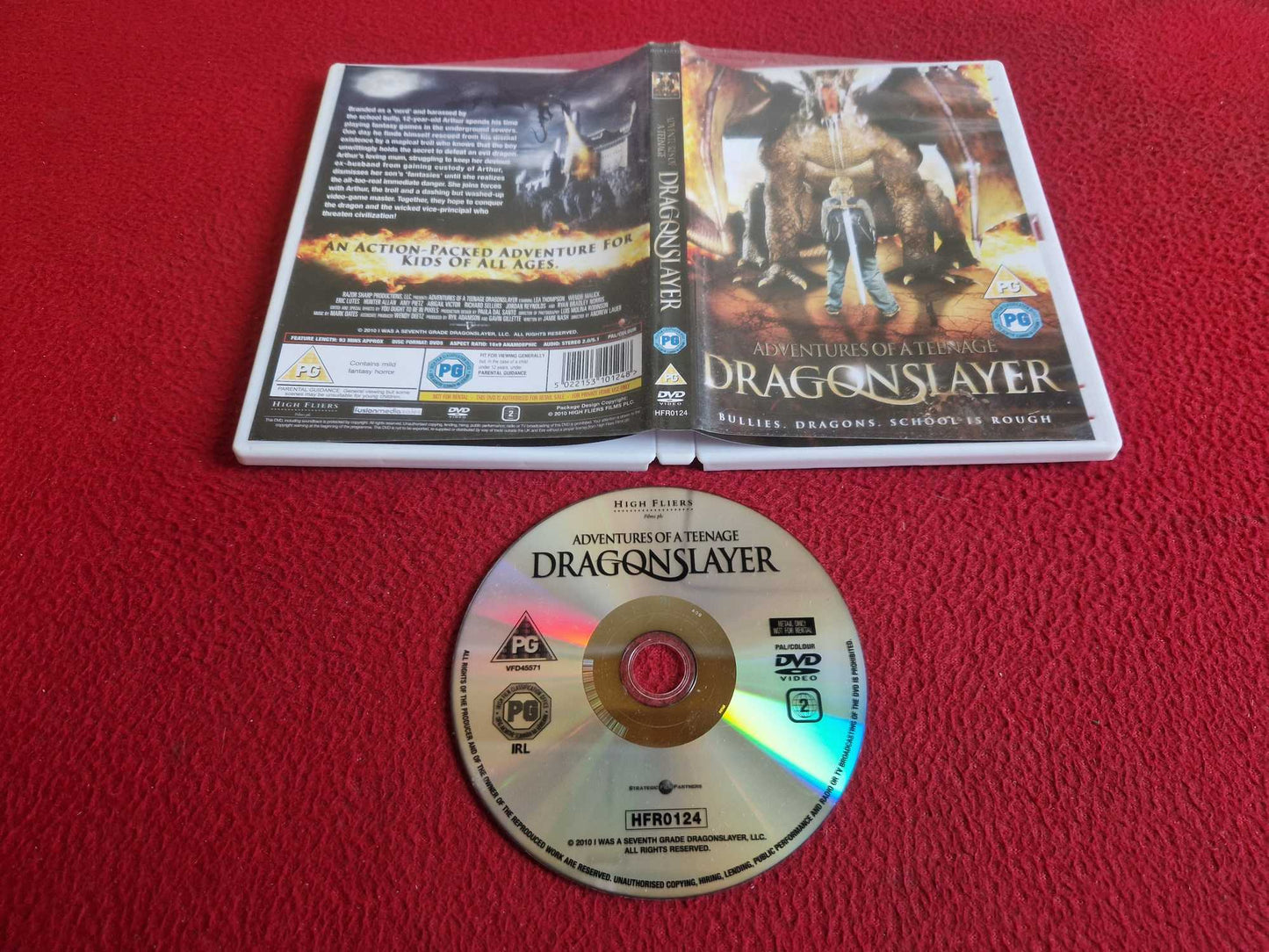 ADVENTURES OF A TEENAGE DRAGONSLAYER DVD