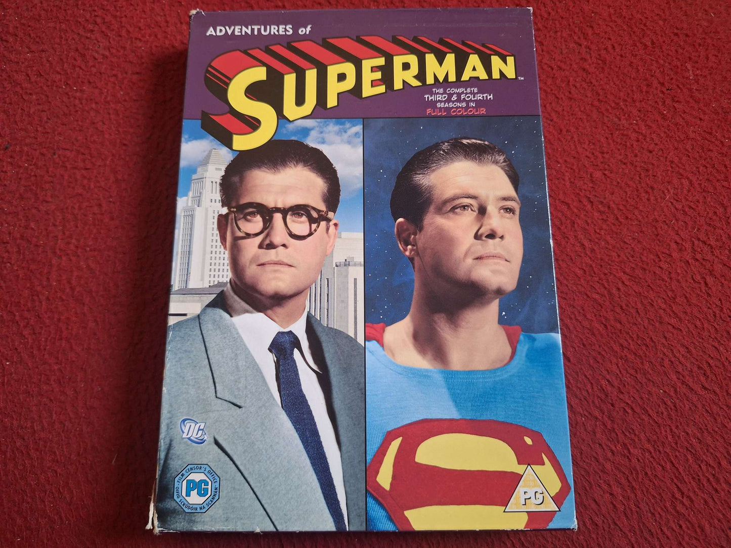 ADVENTURES OF SUPERMAN SEASONS 3 & 4 BOX DVD