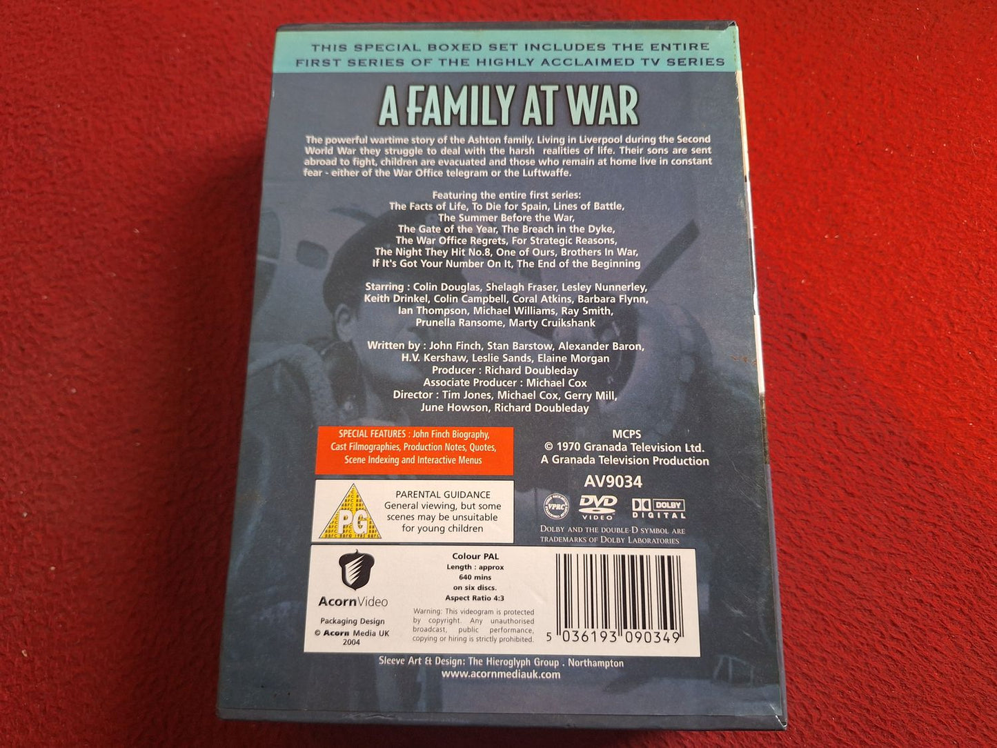 A FAMILY AT WAR SERIES 1 BOX DVD