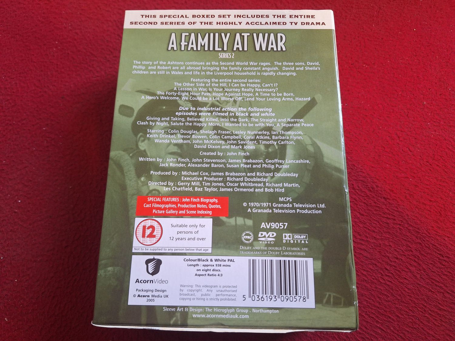A FAMILY AT WAR SERIES 2 BOX DVD
