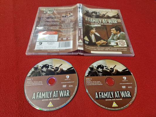 A FAMILY AT WAR SERIES 2 GIVING AND TAKING till DVD