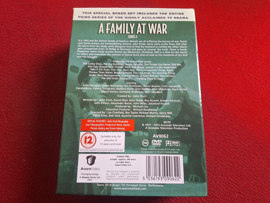 A FAMILY AT WAR SERIES 3 BOX DVD