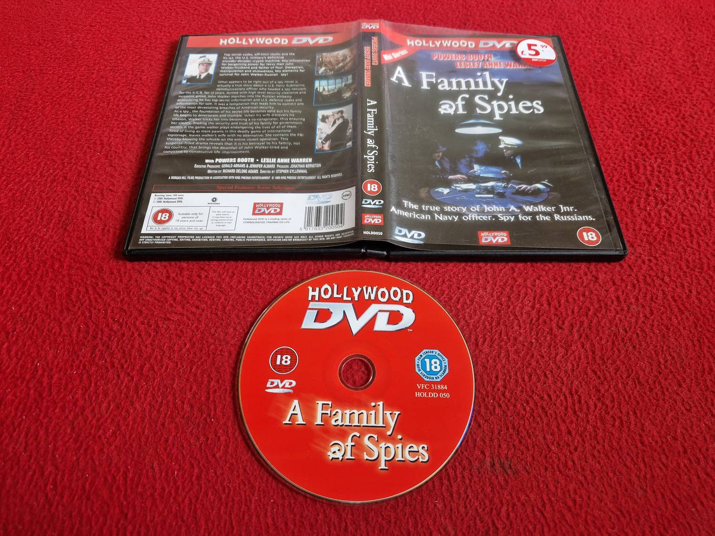 A FAMILY OF SPIES DVD