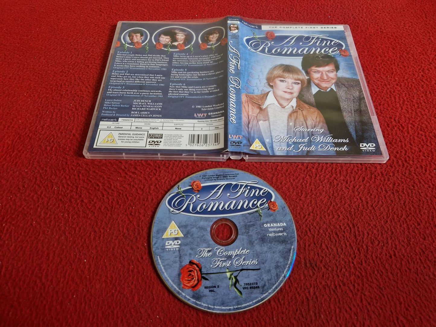 A FINE ROMANCE SERIES 1 DVD