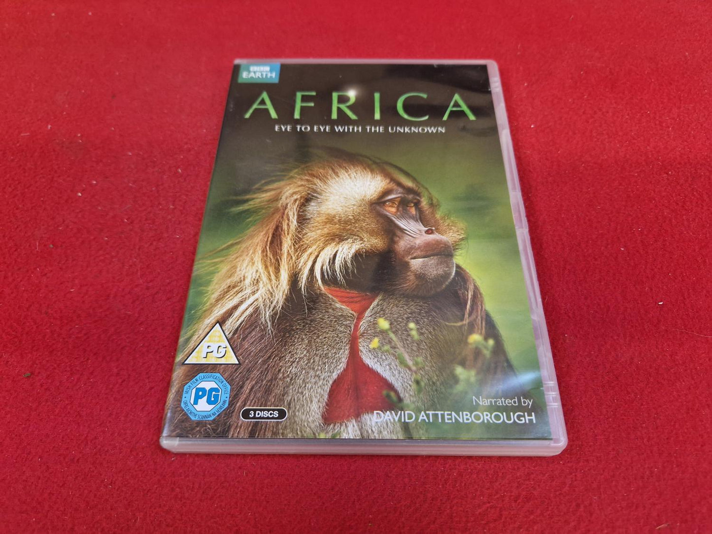 AFRICA EYE TO EYE WITH THE UNKNOWN BOX till DVD