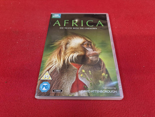 AFRICA EYE TO EYE WITH THE UNKNOWN BOX till DVD