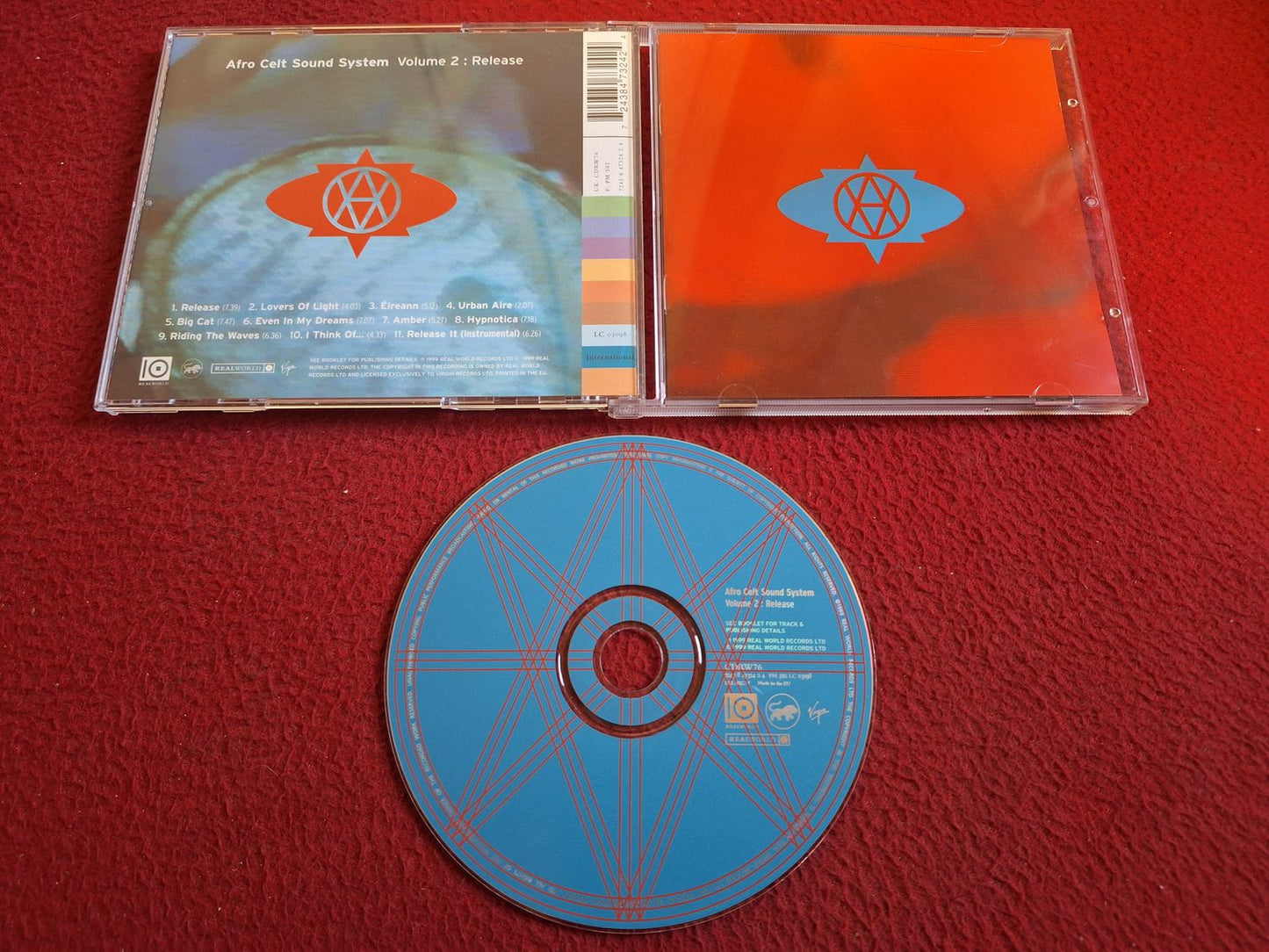 AFRO CELT SOUND SYSTEM VOLUME 2: RELEASE CD