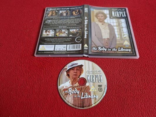 AGATHA CHRISTIE MARPLE THE BODY IN THE LIBRARY DVD
