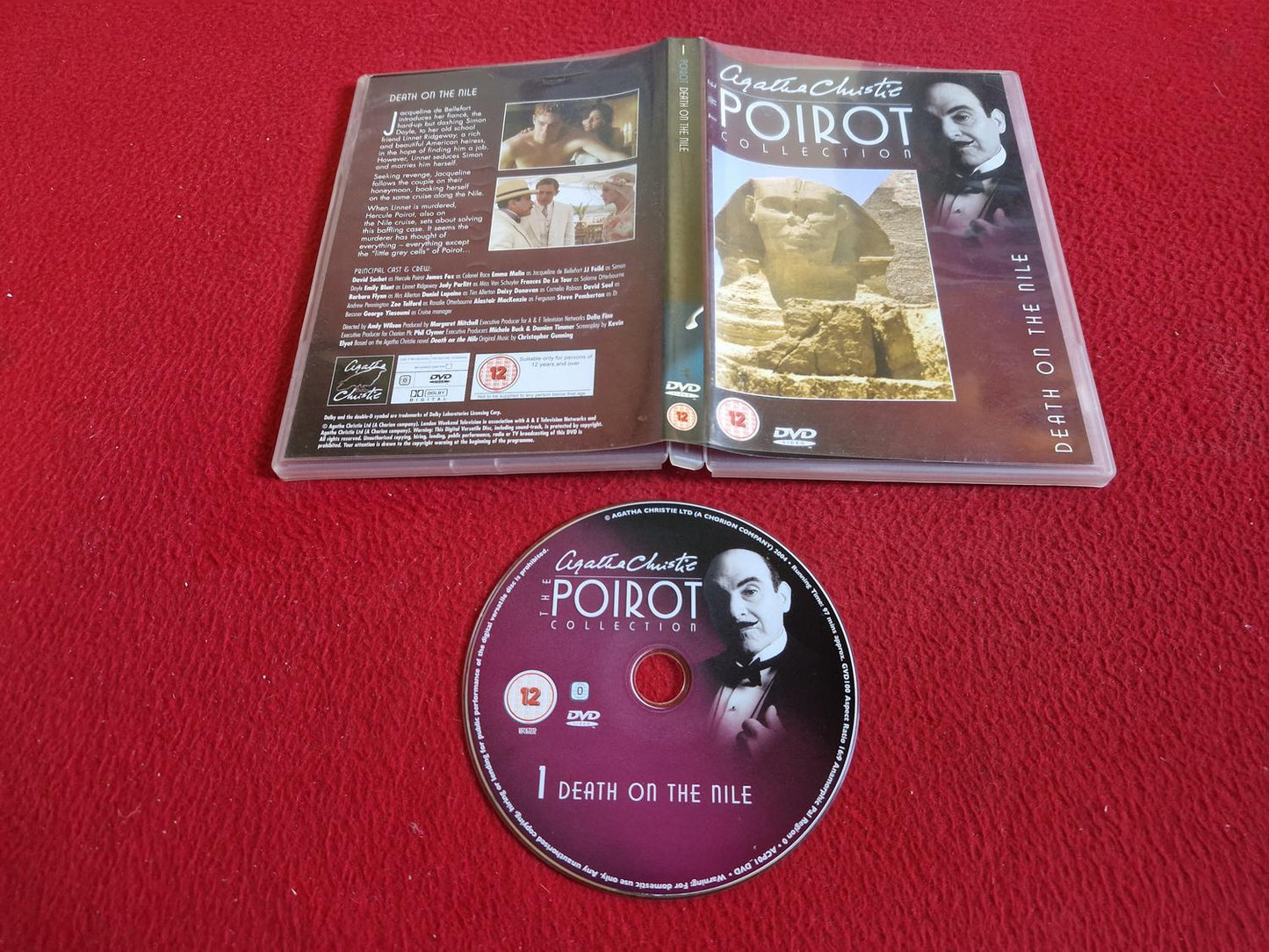 AGATHA CHRISTIE POIROT COLL. DEATH ON THE NILE DVD