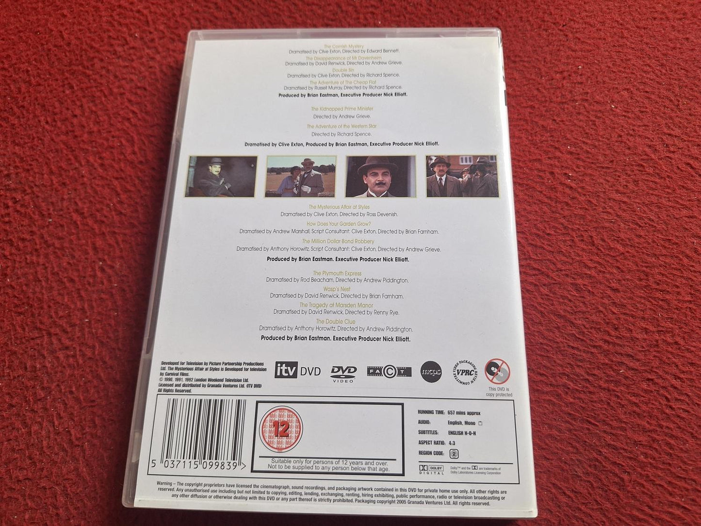 AGATHA CHRISTIE POIROT COLLECTION 2 BOX DVD