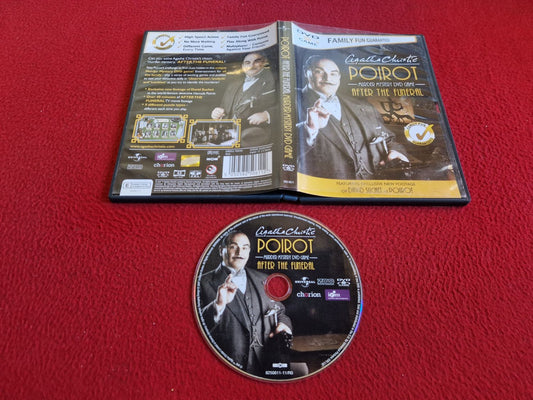 AGATHA CHRISTIE POIROT MURDER MYSTERY DVD GAME AFTER THE FUNERAL DVD