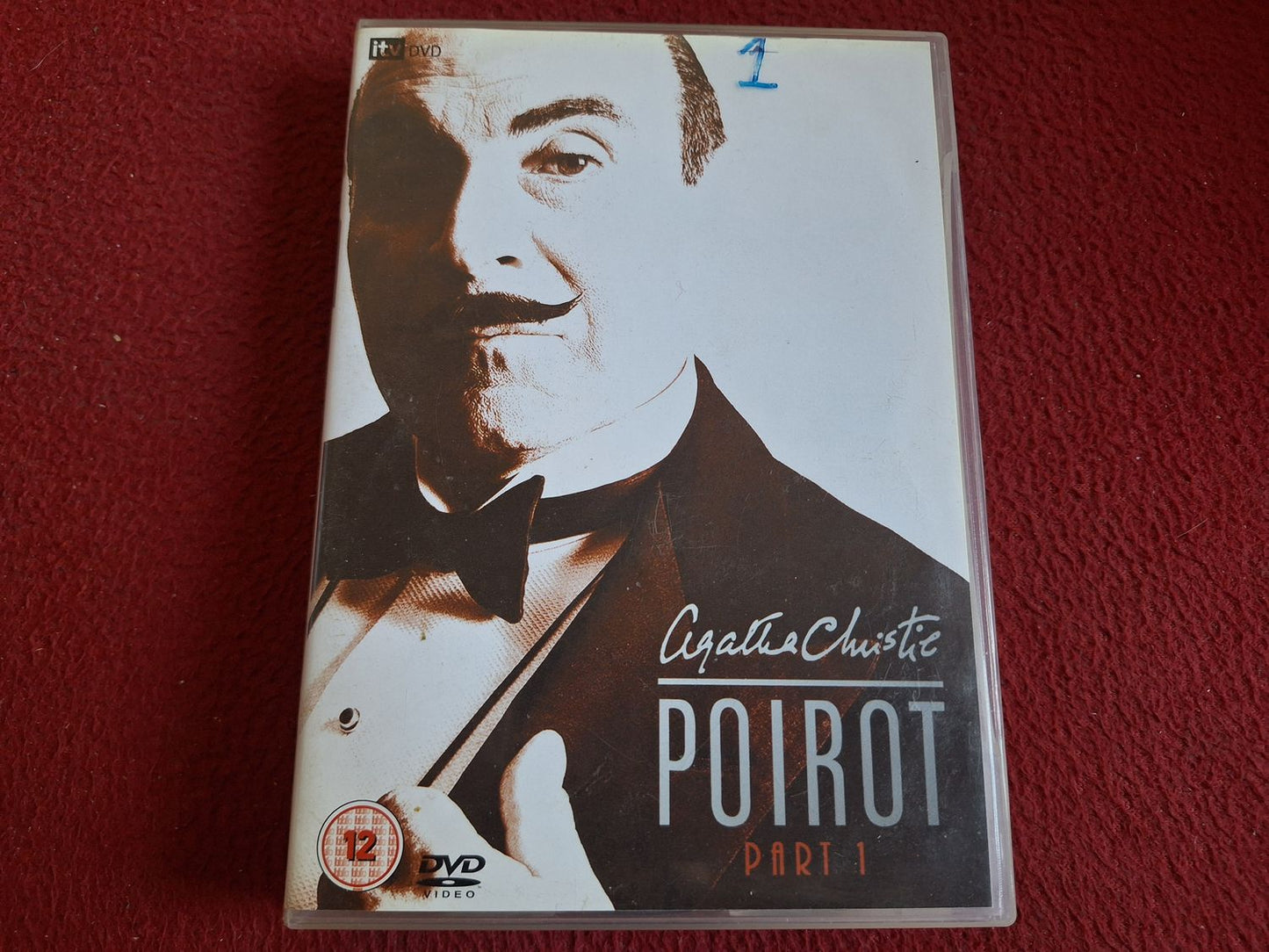 AGATHA CHRISTIE POIROT PART 1 - MURDER IN THE MEWS /THIRD FLOOR FLAT mfl BOX DVD