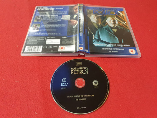 AGATHA CHRISTIE POIROT THE ADVENTURE OF THE EGYPTIAN TOMB / UNDERDOG till DVD