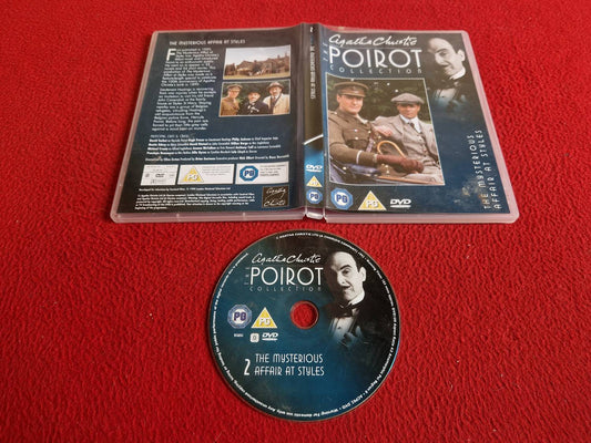 AGATHA CHRISTIE POIROT THE MYSTERIOUS AFFAIR AT STYLES DVD