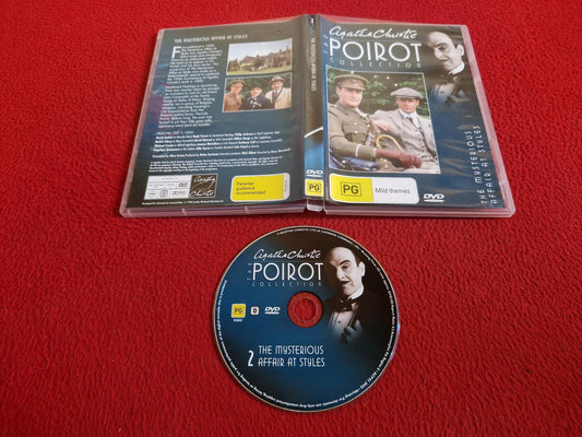 AGATHA CHRISTIE POIROT THE MYSTERIOUS AFFAIR AT STYLES DVD