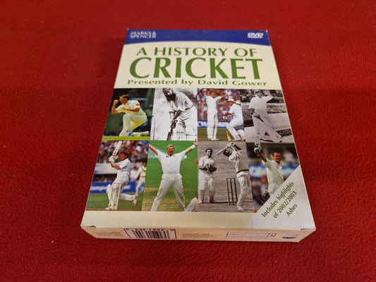 A HISTORY OF CRICKET BOX till DVD