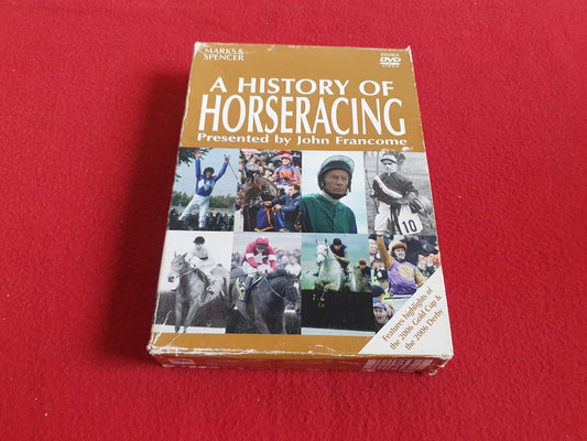 A HISTORY OF HORSERACING BOX till DVD