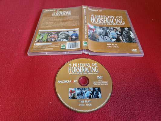 A HISTORY OF HORSERACING PRESENTED BY JOHN FRANCOME THE FLAT 1900 - 2006 DVD