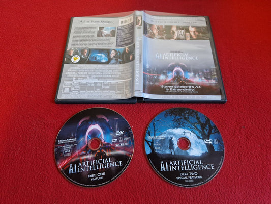 A.I. ARTIFICIAL INTELLIGENCE MOVIE DVD
