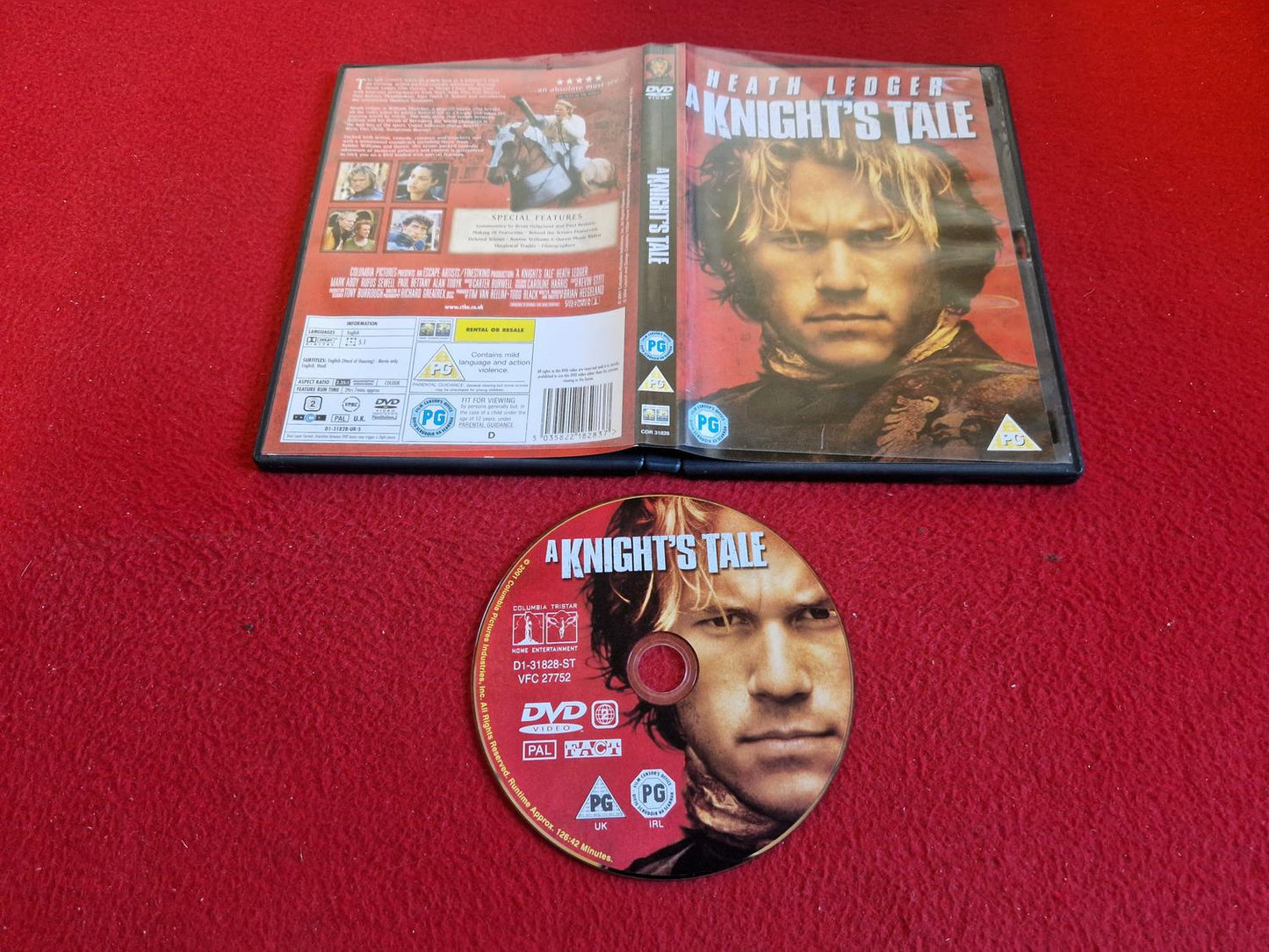 A KNIGHT'S TALE DVD