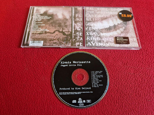 ALANIS MORISSETTE JAGGED LITTLE PILL CD