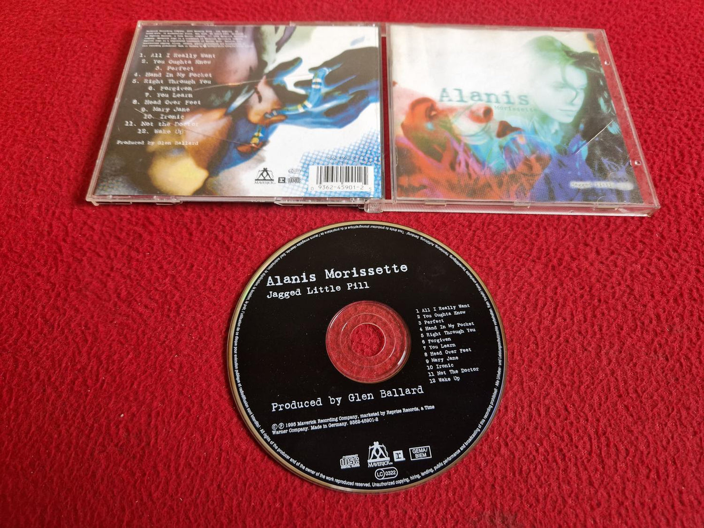ALANIS MORISSETTE JAGGED LITTLE PILL CD