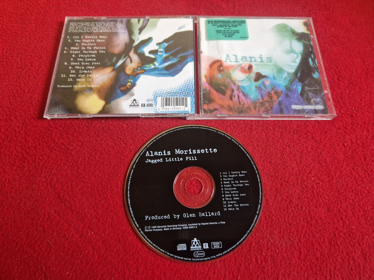 ALANIS MORISSETTE JAGGED LITTLE PILL till CD