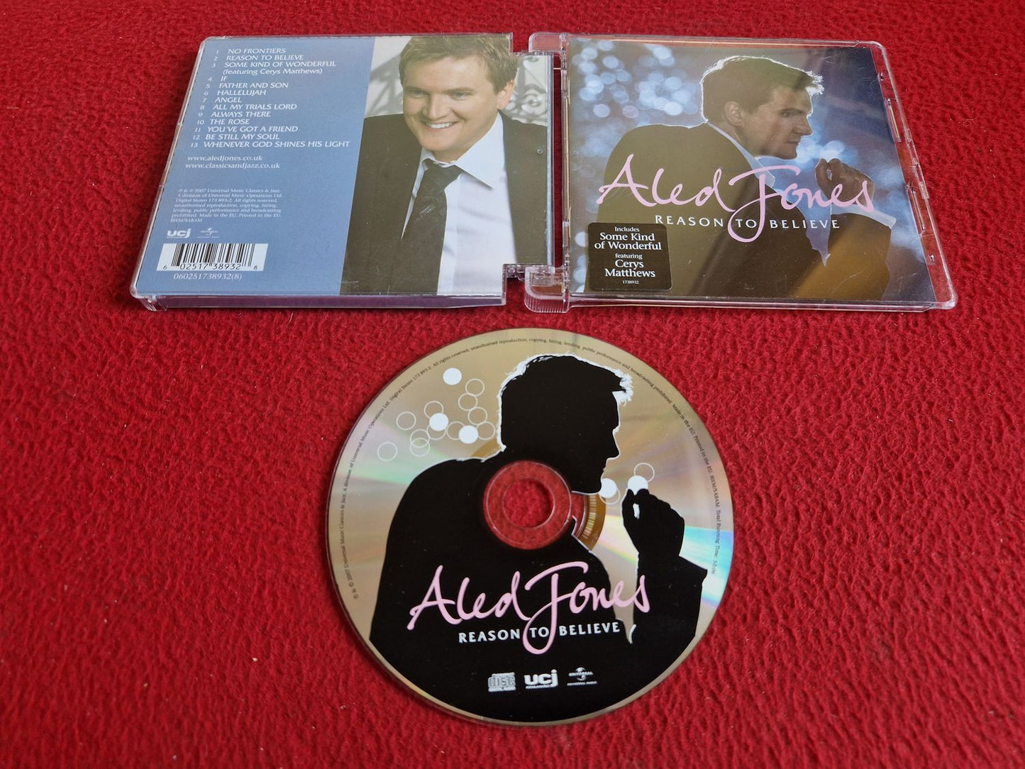ALED JONES REASON TO BELIEVE CD