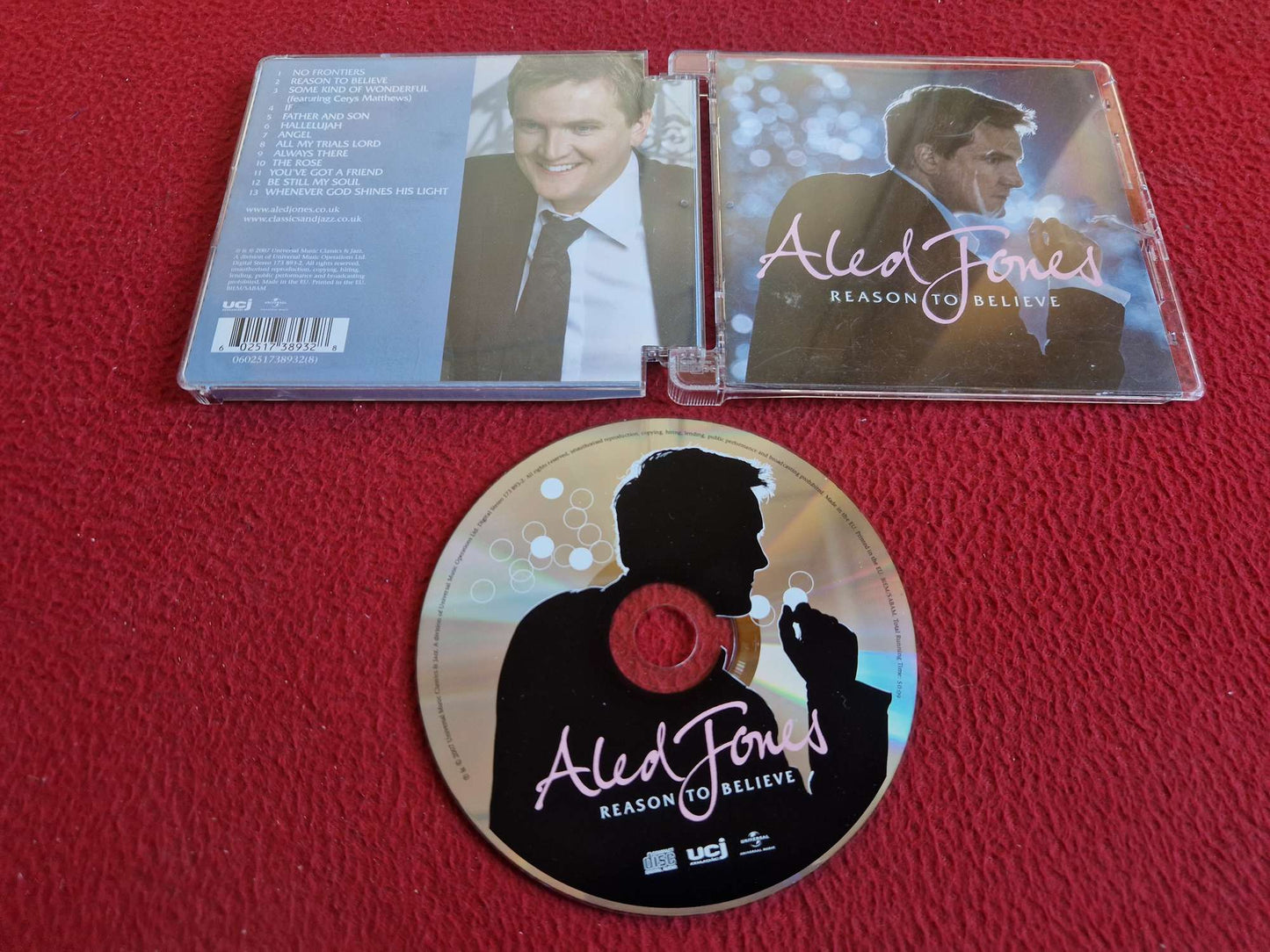 ALED JONES REASON TO BELIEVE CD