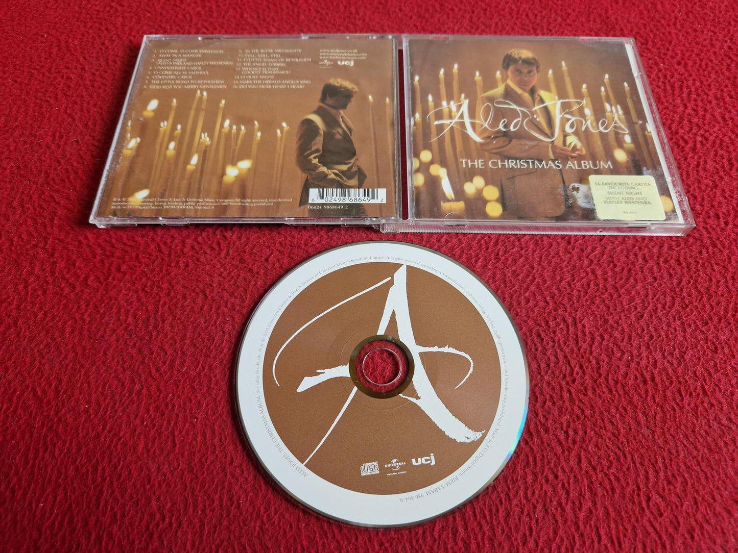 ALED JONES THE CHRISTMAS ALBUM CD