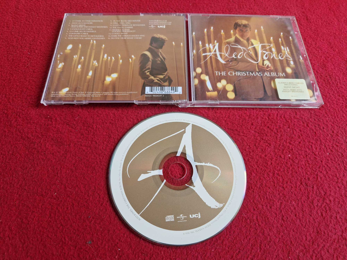 ALED JONES THE CHRISTMAS ALBUM CD