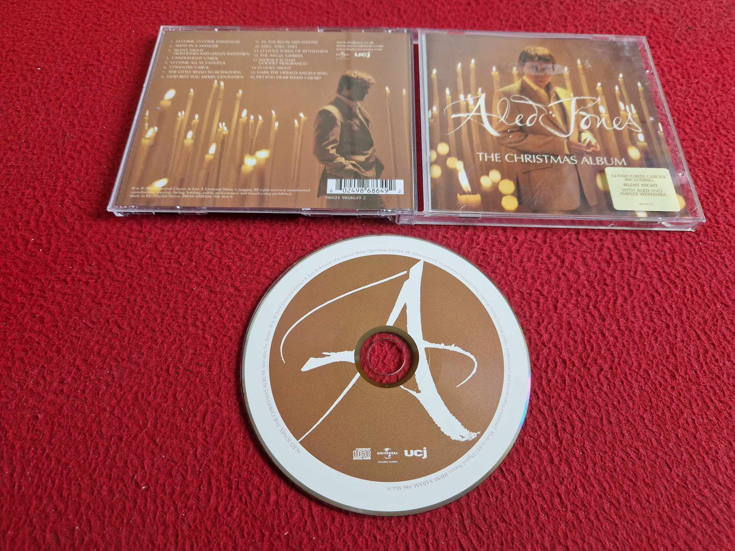 ALED JONES THE CHRISTMAS ALBUM CD