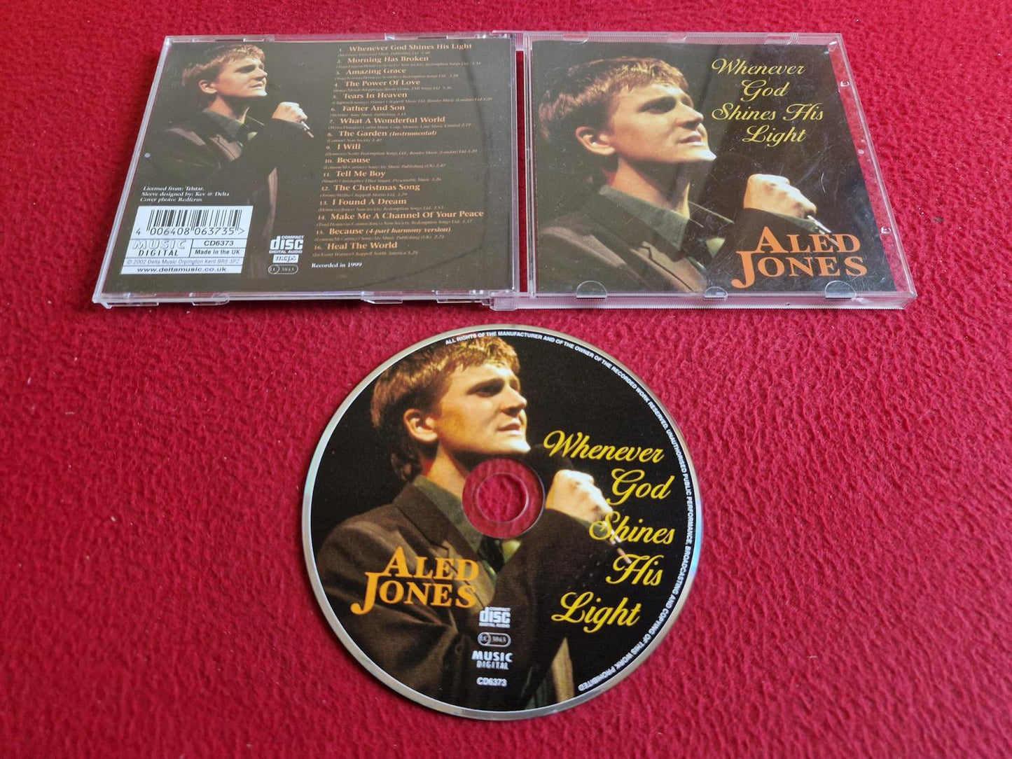ALED JONES WHENEVER GOD SHINES HIS LIGHT CD
