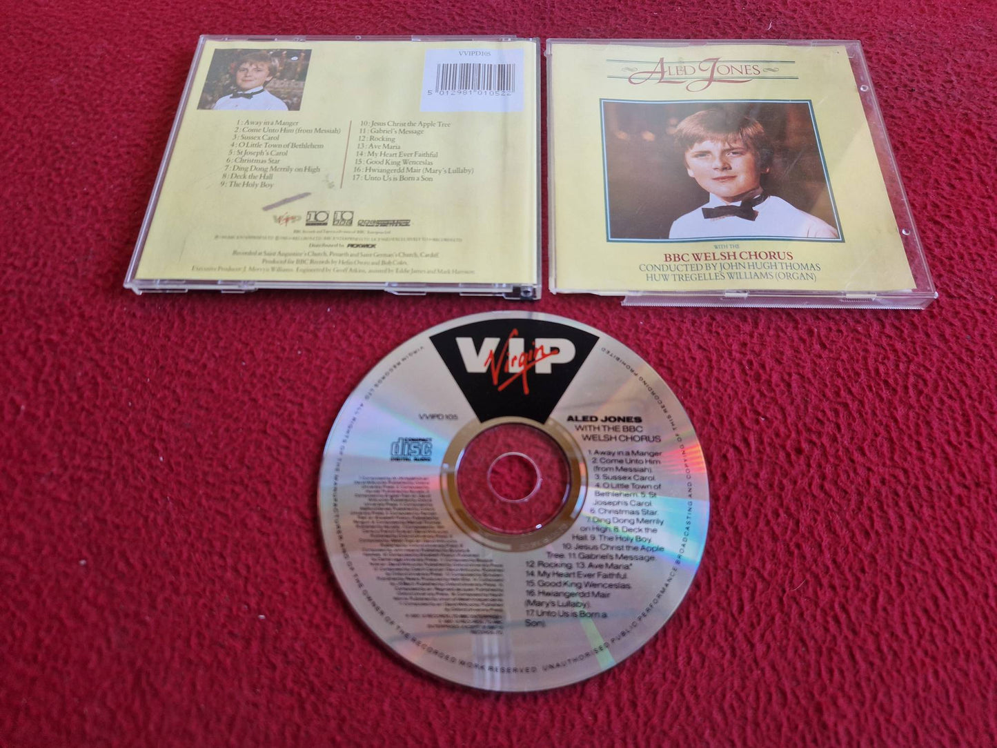 ALED JONES WITH THE BBC WELSH CHORUS CD