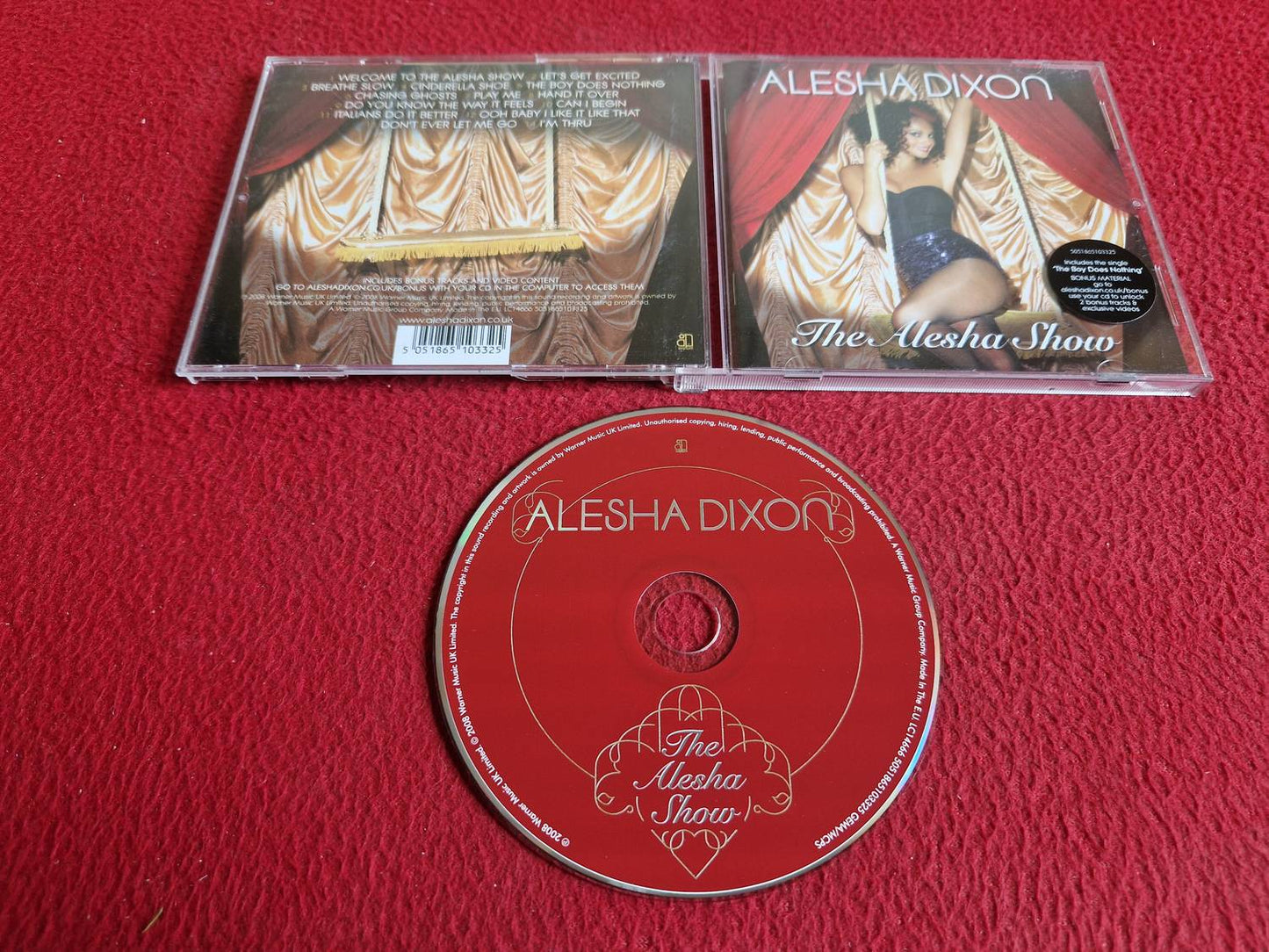 ALESHA DIXON THE ALESHA SHOW CD