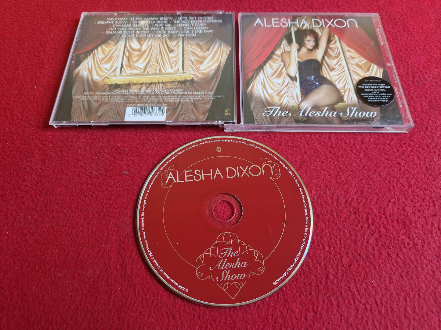 ALESHA DIXON THE ALESHA SHOW CD