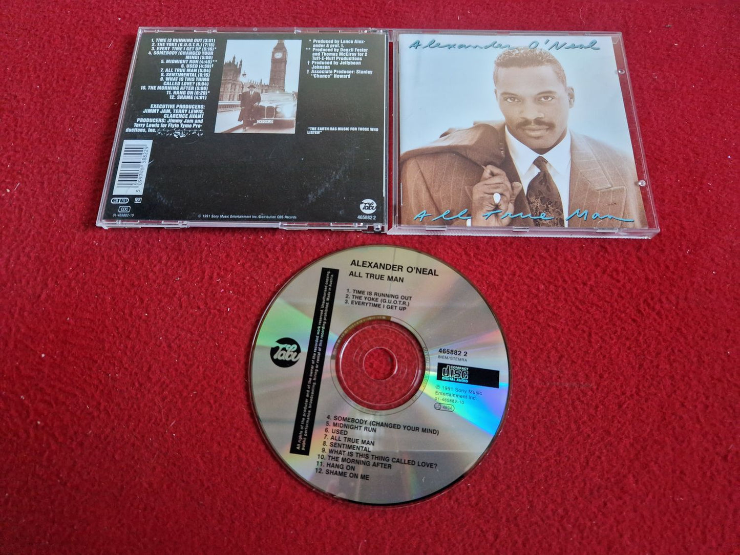 ALEXANDER O'NEAL ALL TRUE MAN till CD