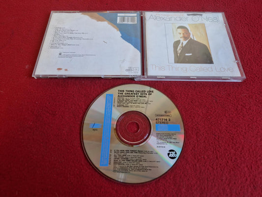 ALEXANDER O'NEAL THIS THING CALLED LOVE THE GREATEST HITS OF CD