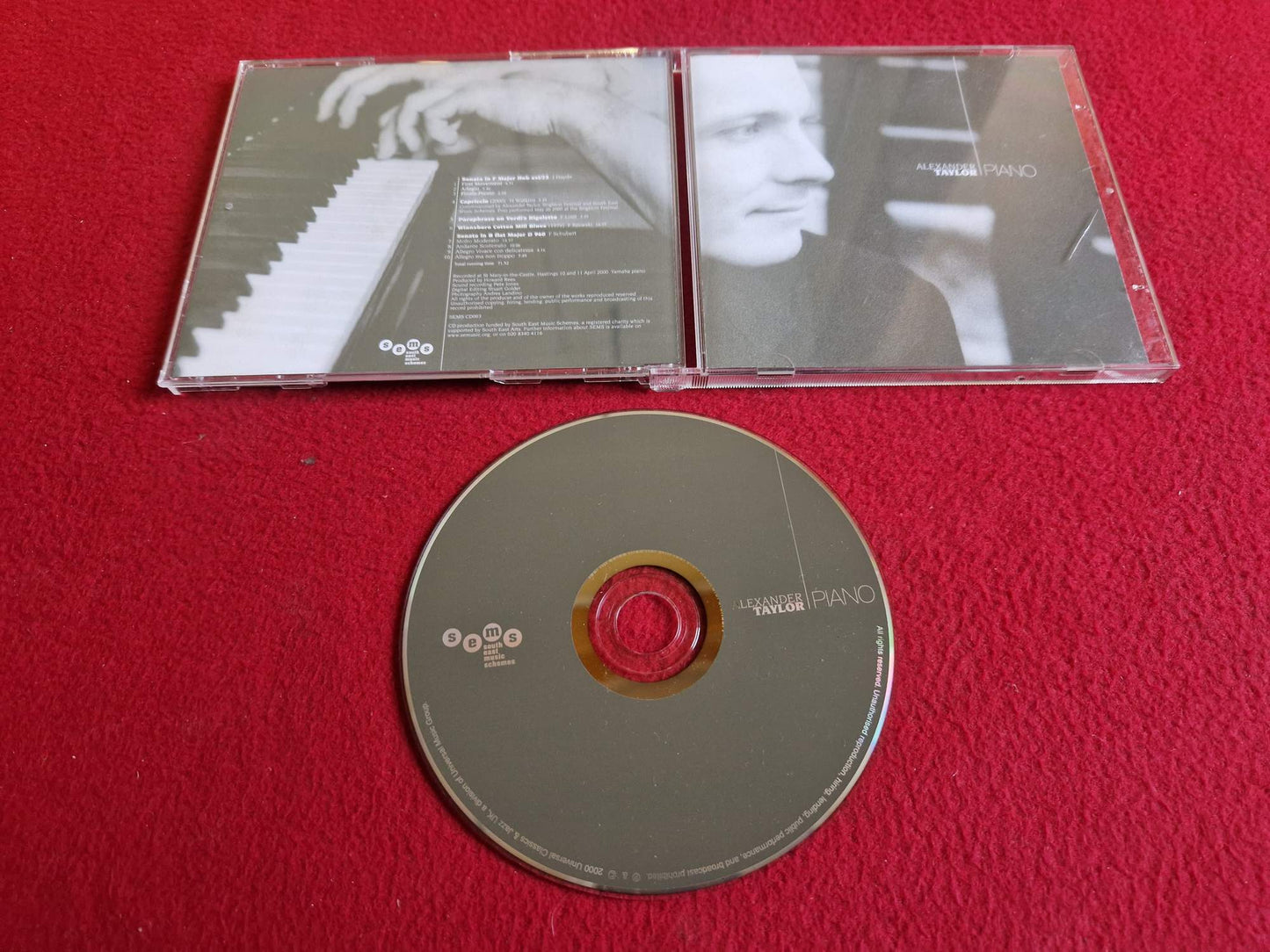 ALEXANDER TAYLOR PIANO CD