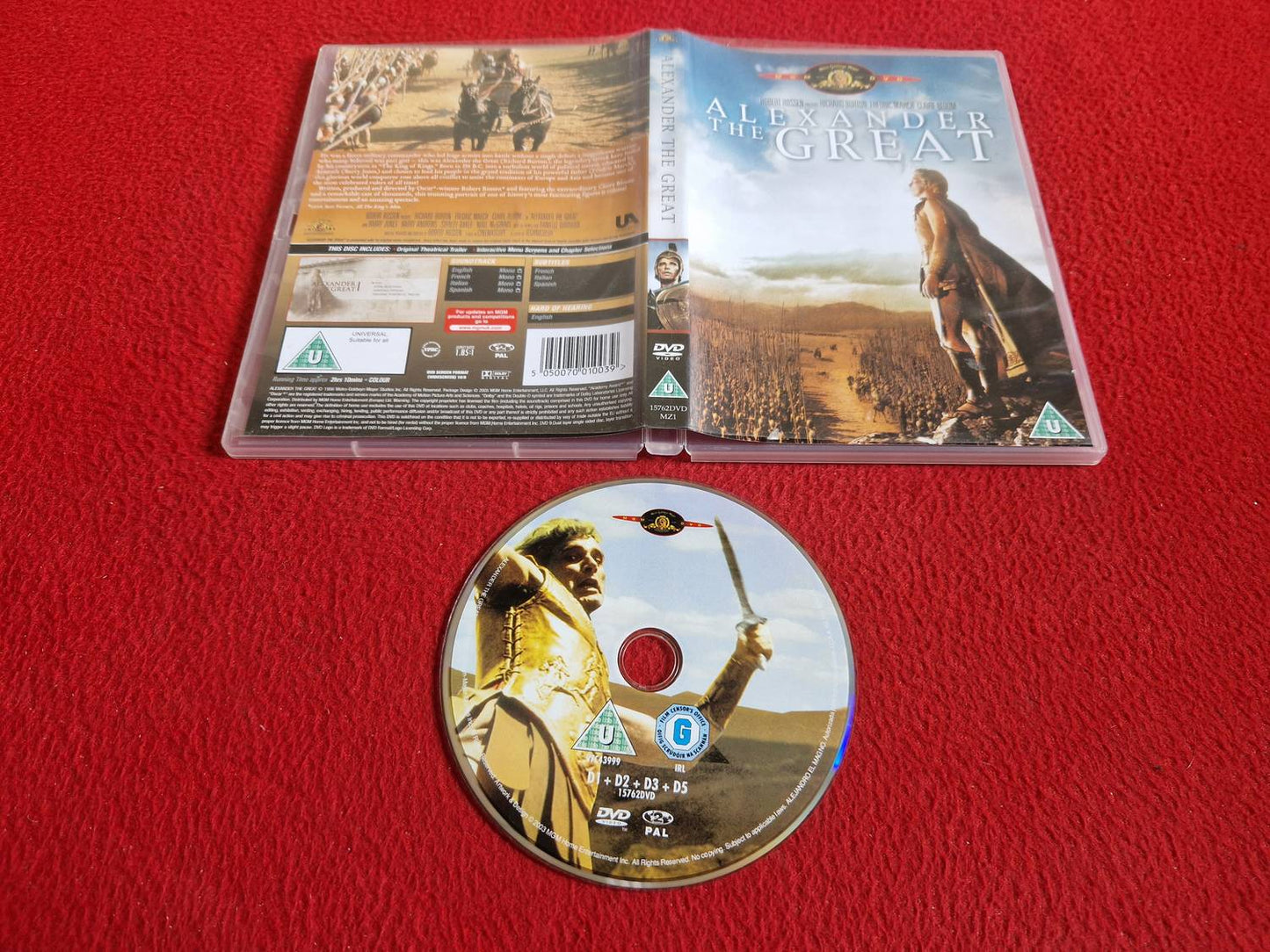 ALEXANDER THE GREAT DVD