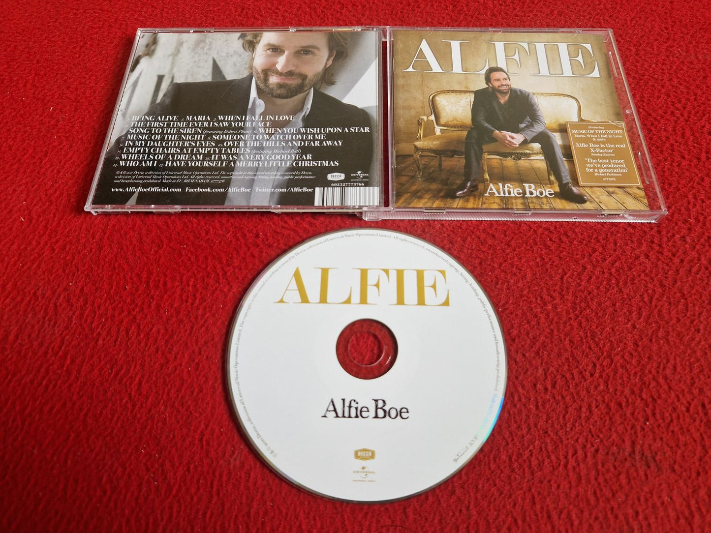 ALFIE BOE - ALFIE CD