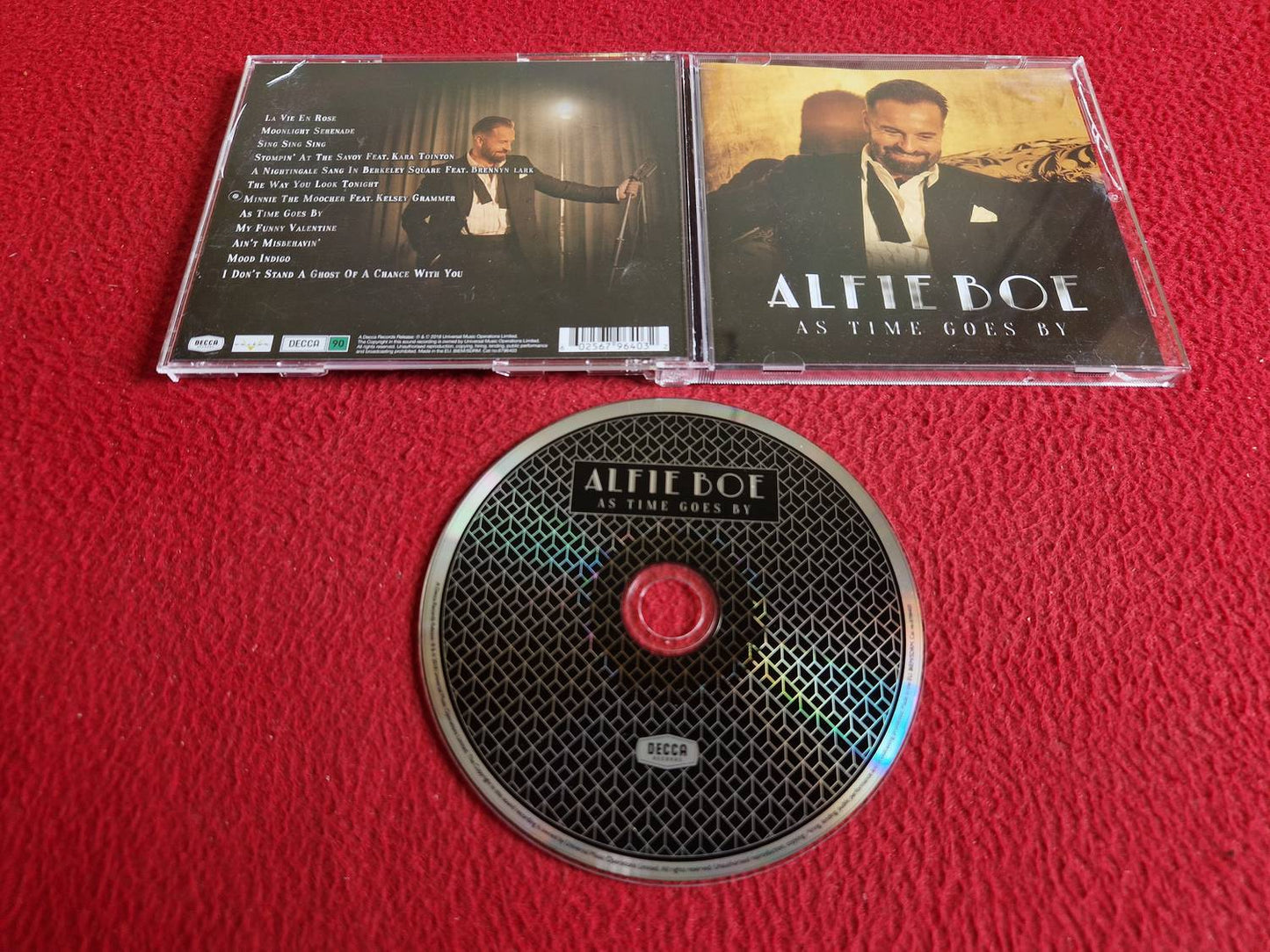 ALFIE BOE AS TIME GOES BY CD
