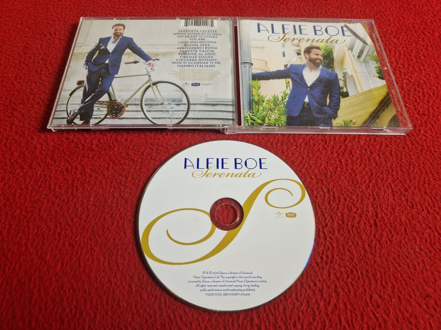 ALFIE BOE SERENATA CD