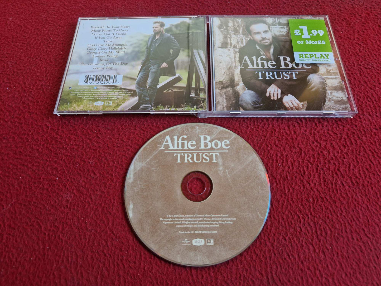 ALFIE BOE TRUST CD
