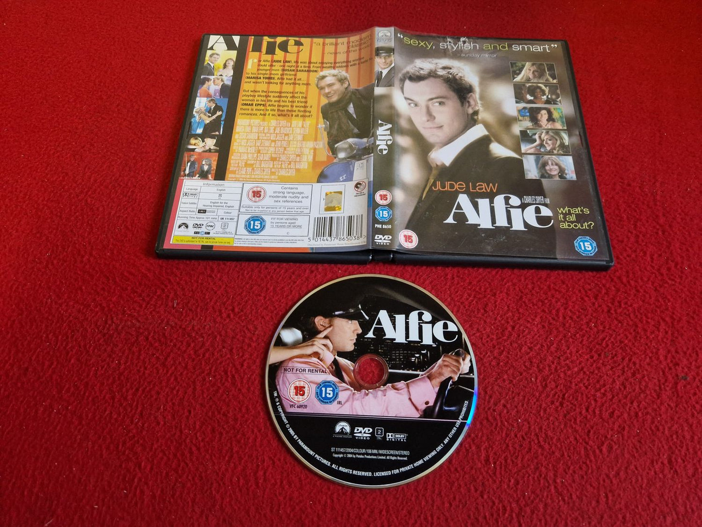 ALFIE DVD