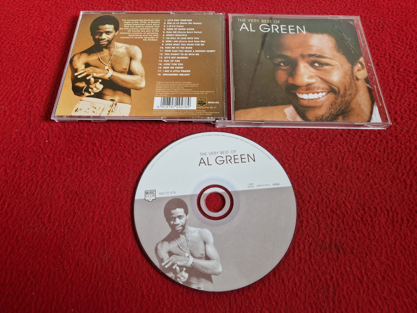 AL GREEN THE VERY BEST OF CD