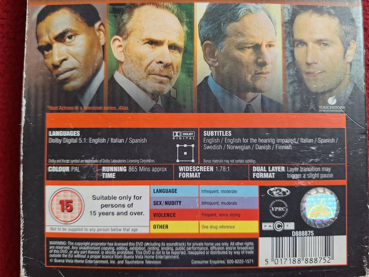 ALIAS SERIES 1 BOX DVD