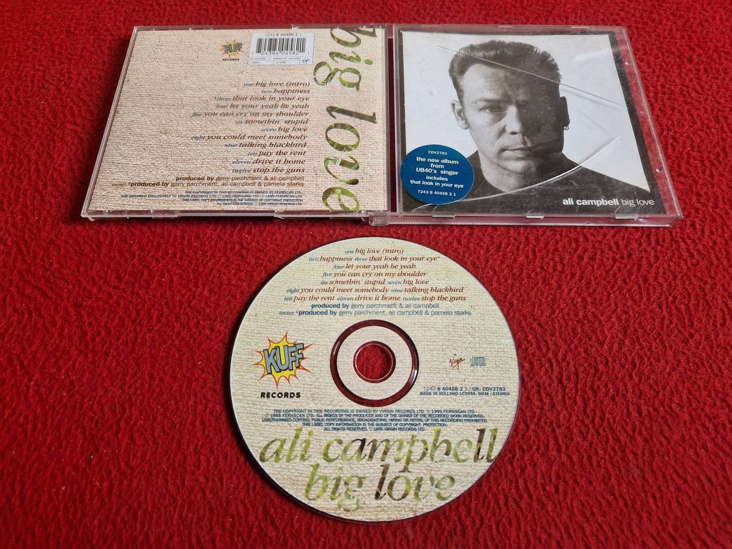 ALI CAMPBELL BIG LOVE CD