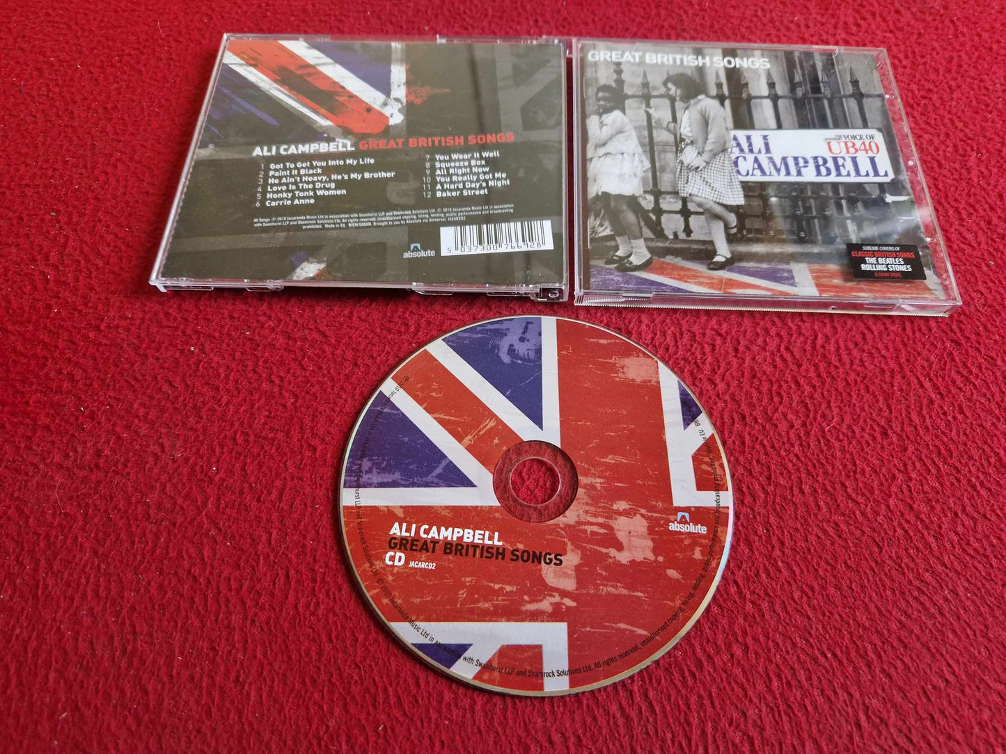 ALI CAMPBELL GREAT BRITISH SONGS CD